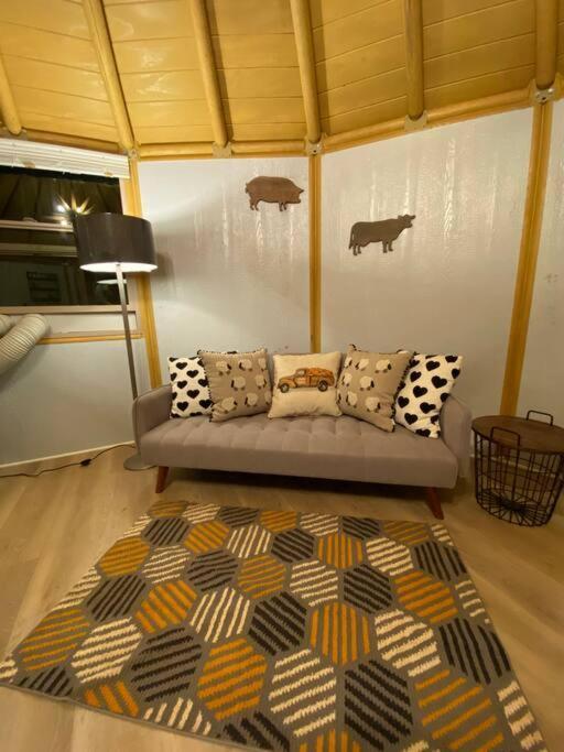 Glamping-Sky Dome Yurt-Tiny House-2 By Lavenders Field Villa Valley Center Bagian luar foto