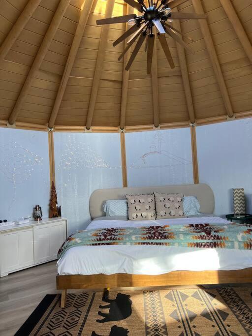 Glamping-Sky Dome Yurt-Tiny House-2 By Lavenders Field Villa Valley Center Bagian luar foto
