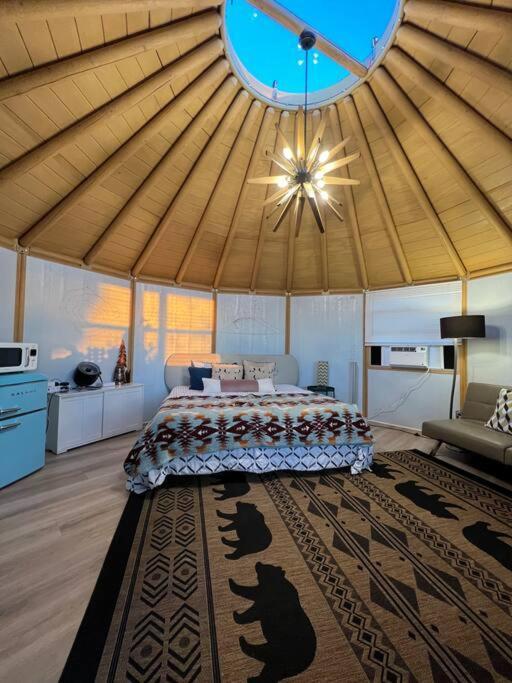 Glamping-Sky Dome Yurt-Tiny House-2 By Lavenders Field Villa Valley Center Bagian luar foto