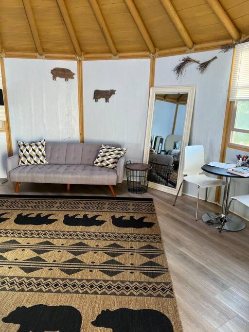 Glamping-Sky Dome Yurt-Tiny House-2 By Lavenders Field Villa Valley Center Bagian luar foto